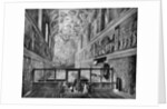 Sistine Chapel, Vatican, Rome by John L Stoddard