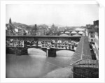 The Ponte Vecchio, Florence, Italy by John L Stoddard
