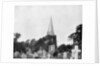 Churchyard of Stoke-Pogis, England by John L Stoddard