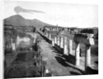The Forum, Pompeii, Italy by John L Stoddard