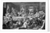 An election entertainment by William Hogarth