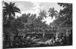 A Human Sacrifice in a Morai, in Otaheite; in the presence of Captain Cook by Anonymous