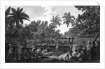 A Human Sacrifice in a Morai, in Otaheite; in the presence of Captain Cook by Anonymous