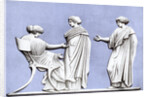 'Penelope and Maidens', Wedgwood plaque by Anonymous