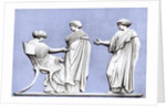'Penelope and Maidens', Wedgwood plaque by Anonymous