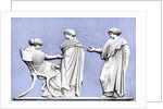 'Penelope and Maidens', Wedgwood plaque by Anonymous