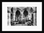 The Chancel, Rosslyn Chapel, Midlothian, Scotland by Anonymous