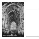 Roof of the Chancel, Rosslyn Chapel, Midlothian, Scotland by Anonymous