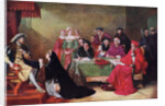 The Trial of Queen Catherine by Henry Nelson O'Neil