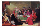 The Trial of Queen Catherine by Henry Nelson O'Neil