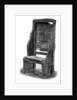 Bede's chair, Jarrow by Anonymous