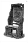 Bede's chair, Jarrow by Anonymous