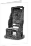 Bede's chair, Jarrow by Anonymous