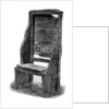 Bede's chair, Jarrow by Anonymous