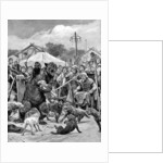 Bear-baiting in Saxon times by Richard Caton Woodville II