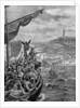 An attack of the Danes on Ireland, 9th century AD by Henry Payne