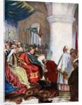 William I granting a charter to the City of London by John Seymour Lucas