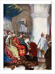 William I granting a charter to the City of London by John Seymour Lucas