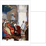 William I granting a charter to the City of London by John Seymour Lucas