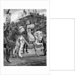 Edward the Confessor watching the building of Westminster Abbey by Richard Caton Woodville II