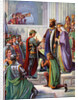 The Investiture of the Black Prince as a Knight of the Garter by Anonymous