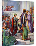 The Investiture of the Black Prince as a Knight of the Garter by Anonymous