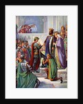 The Investiture of the Black Prince as a Knight of the Garter by Anonymous