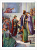 The Investiture of the Black Prince as a Knight of the Garter by Anonymous