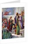 The Investiture of the Black Prince as a Knight of the Garter by Anonymous