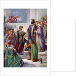 The Investiture of the Black Prince as a Knight of the Garter by Anonymous