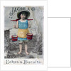 'Jacob and Cos. Cakes & Biscuits', c1900s-c1920s. Advertising postcard by Anonymous