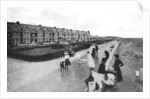 Families out walking on New Parade, East Worthing, West Sussex by Anonymous