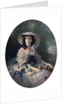 The Empress Eugenie by Franz Xaver Winterhalter