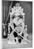 King Thibaw of Burma in full court dress by Anonymous