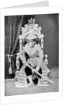 King Thibaw of Burma in full court dress by Anonymous