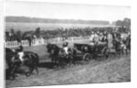 The king and queen arriving at the Leopardstown races, Dublin, July 1911 by Anonymous