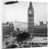 The R101 passing over the House of Commons by Anonymous