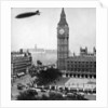 The R101 passing over the House of Commons by Anonymous