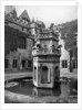 Fountain in the cloisters of Newstead Abbey, Nottingham by Richar Keene