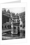 Fountain in the cloisters of Newstead Abbey, Nottingham by Richar Keene