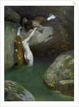 In the Grotto by Roessler