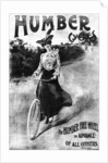 Advertisement for Humber Cycles by Thomas Humber