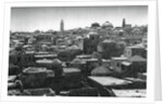 Jerusalem and Dome of the Church of the Holy Sepulchre by Martin Hurlimann