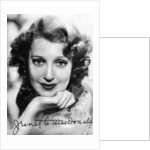 Jeanette MacDonald by Anonymous