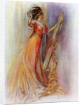 Woman admiring herself in a mirror by Hubner & Wilson
