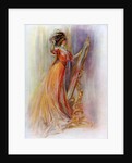 Woman admiring herself in a mirror by Hubner & Wilson