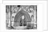 Western doorway of Elgin Cathedral, Elgin, Moray, Scotland by Anonymous