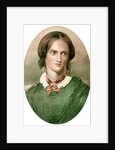 Charlotte Bronte (1816-1855), English novelist by Anonymous