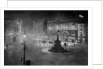 Piccadilly Circus, London, at night by Charles F Borup