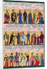 An illustrated timeline by Anonymous